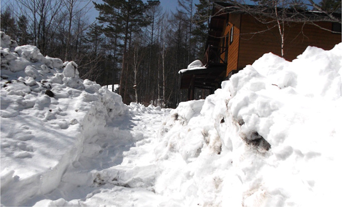 除雪作業